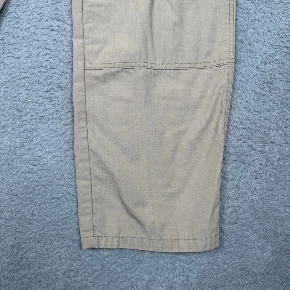5.11 Tactical Series Mens Khaki Ripstop‎ Cargo Pants 34x32 Tan Outdoor Hiking